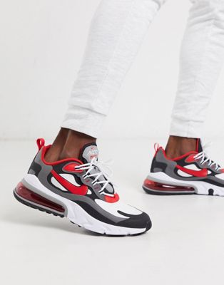 air max 270 react red and black