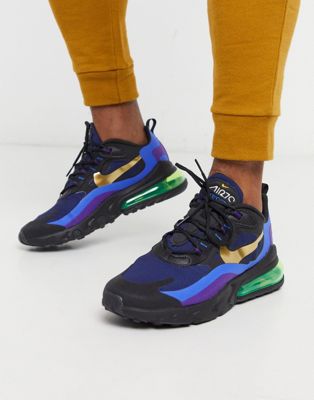 Nike Air Max 270 React sneakers in blue AO4971-005
