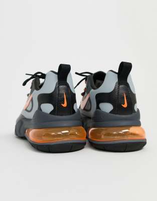 nike air max 270 react grey and black