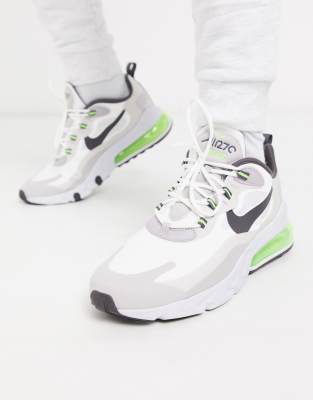 Nike Air Max 270 React sneakers in off 