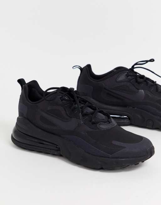 Nike Air Max 270 React sneakers in triple black AO4971-003