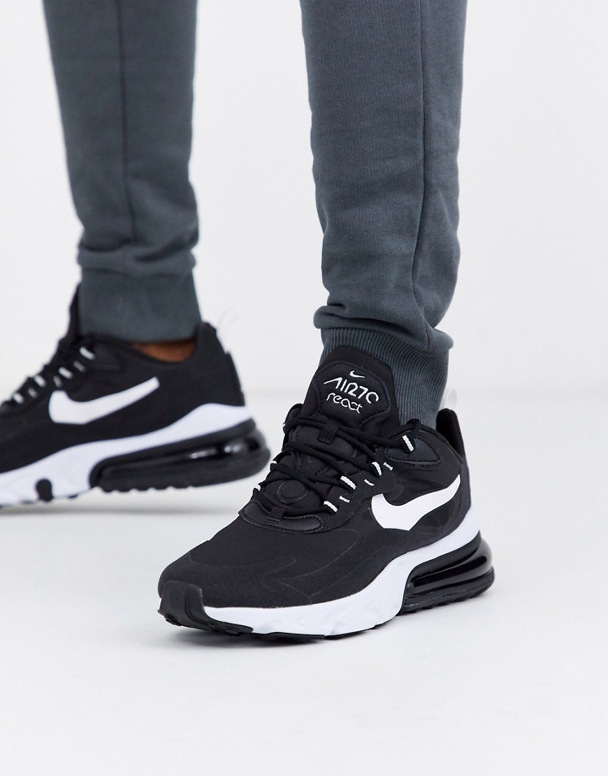 Nike Air Max 270 React trainers in black AO4971-004