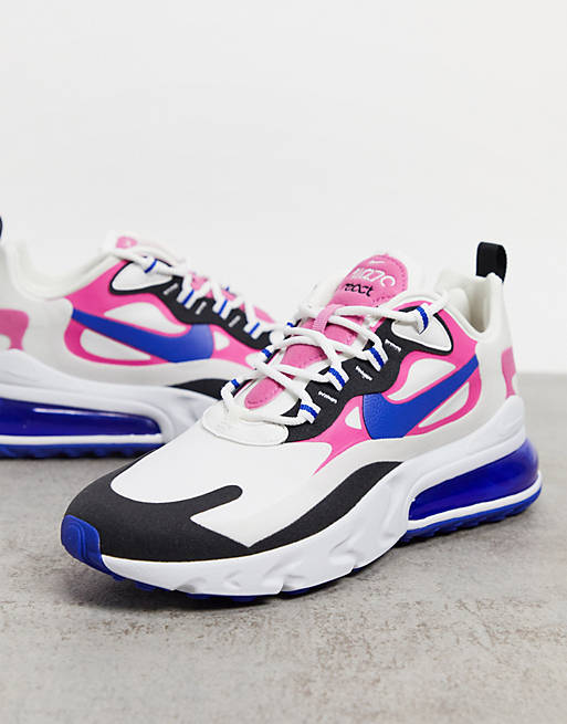 Nike Air Max 270 React trainers in multi