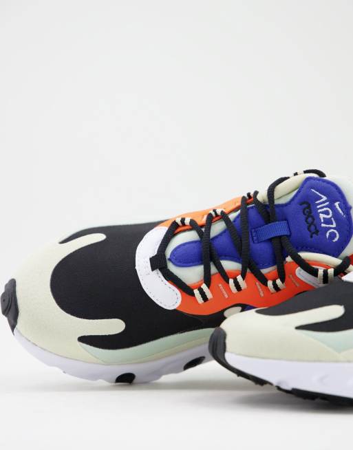 Nike Air Max 270 React trainers in multi