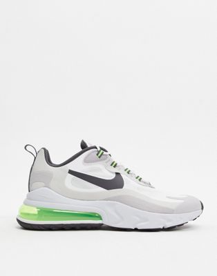 Nike Air Max 270 React trainers in off 
