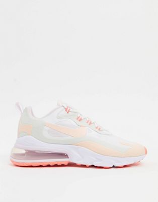 nike air max 270 react trainers in multi