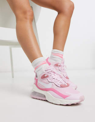 asos pink nike trainers