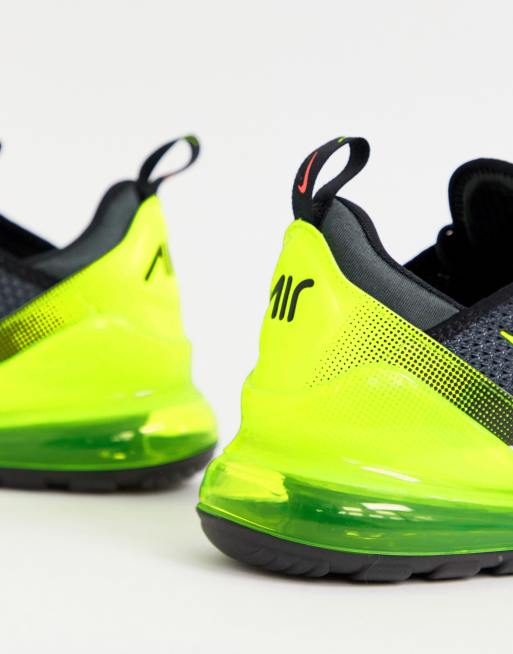 Nike air max 270 hotsell noir et jaune fluo