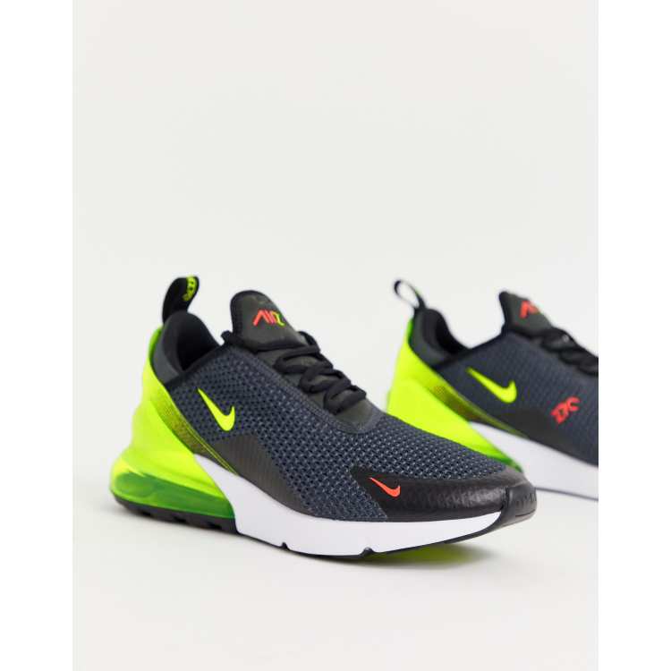 Nike 270 clearance black and green