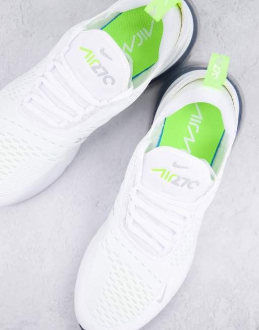 Nike air max 270 se sale white lime