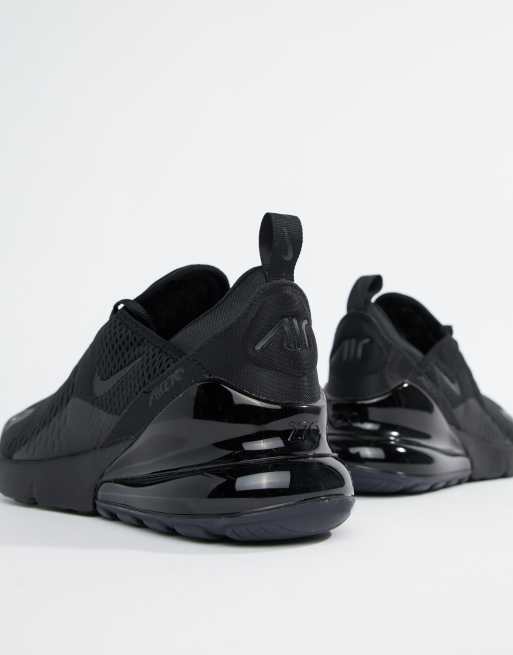 Nike Air Max 270 Sneaker in dreifachem Schwarz ASOS