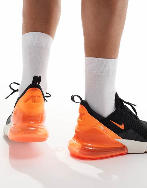 Air max 270 white orange black online