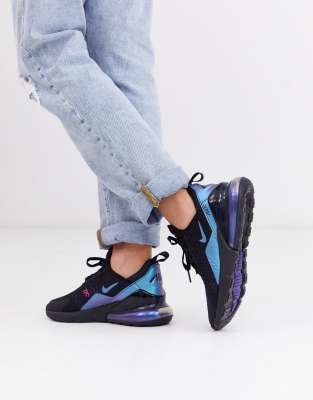 nike air max black purple blue