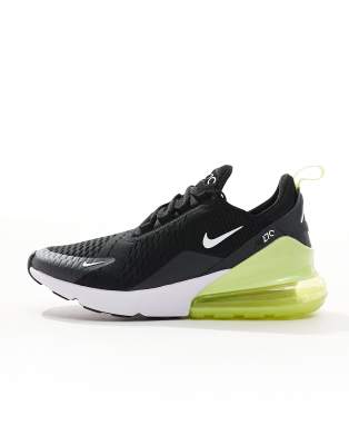 Nike Air Max 270 Sneakers In Black