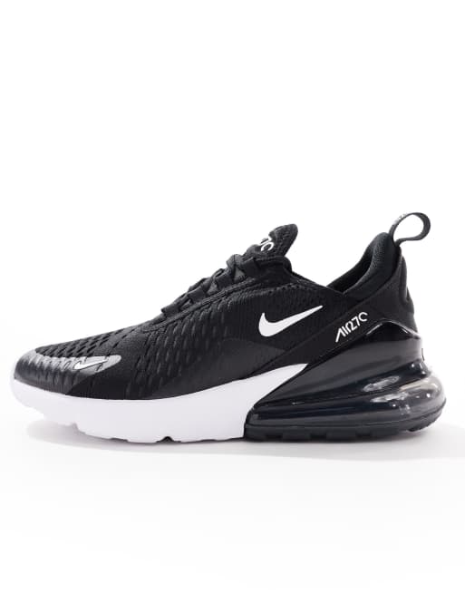 Nike Air Max 270 sneakers in black and white ASOS
