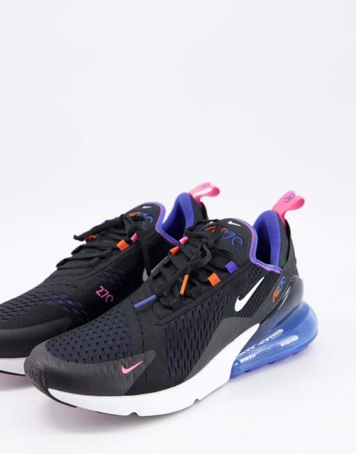 Air max 270 outlet black blue purple