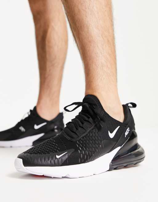 Air max 270 black shop and white size 4