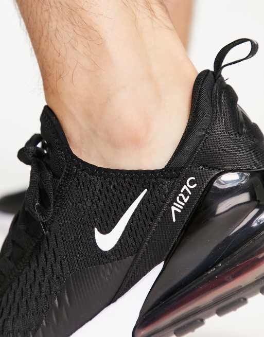 Black Air Max 270 Shoes.