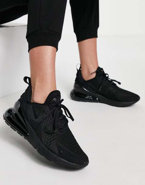 Black nike womans shoes on sale