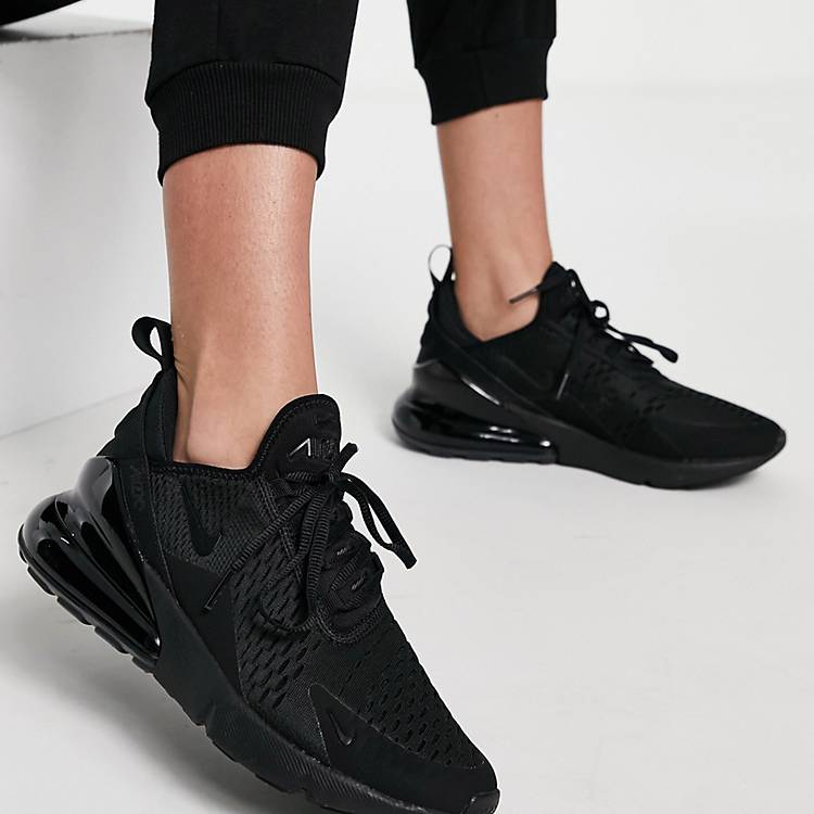 Makkelijk te lezen Geologie Intentie Nike - Air Max 270 sneakers in drievoudig zwart | ASOS