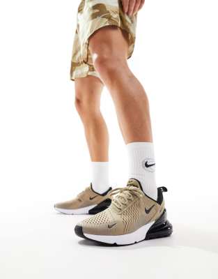 Nike Air Max 270 Sneakers In Khaki Green