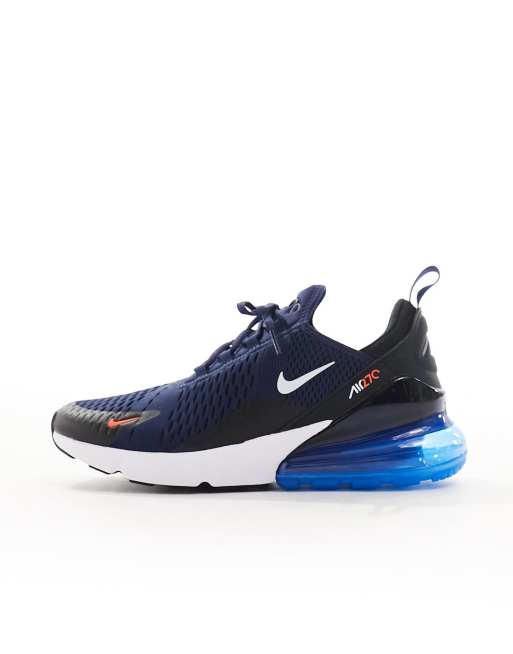 Mens nike air max 270 best sale navy blue