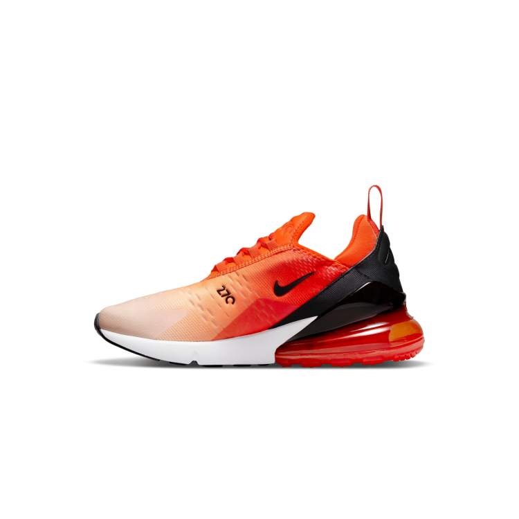 Nike 270 store orange red