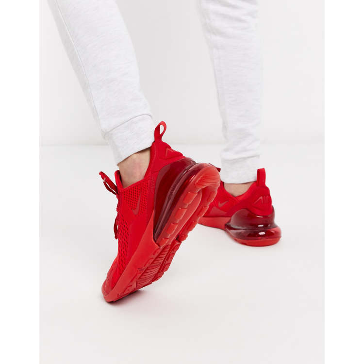 《美品》NIKE Air Max 270 Triple Red   27.5エアマックス270