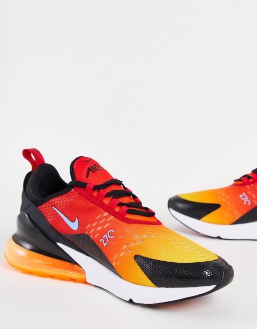 air max 270 yellow black red