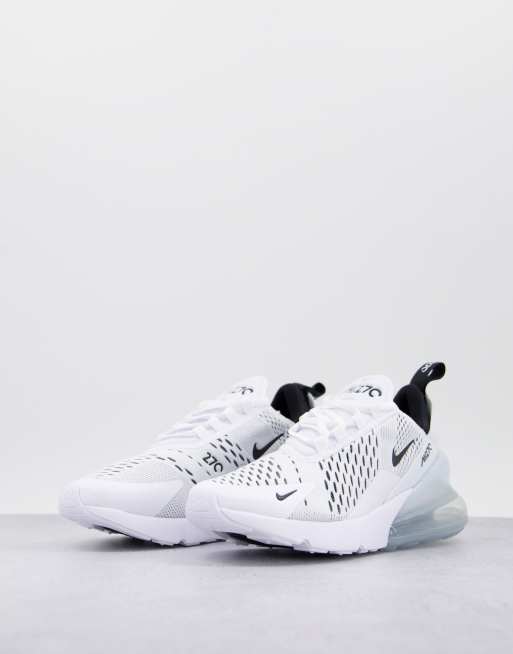 Black white air max 270 sale