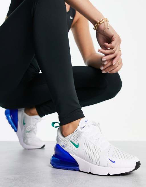 Nike air 270 blanche et online bleu