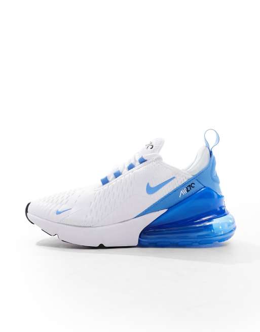 Nike Air Max 270 Sneakers in white and blue