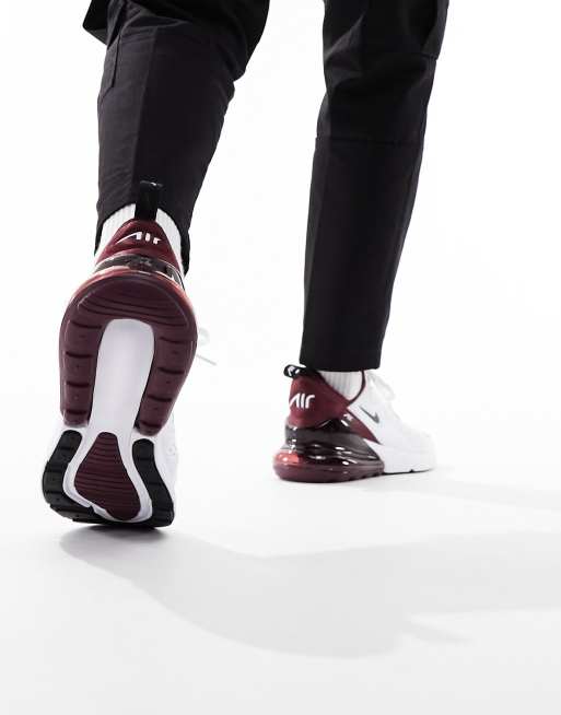 Air max 270 maroon running outlet shoes