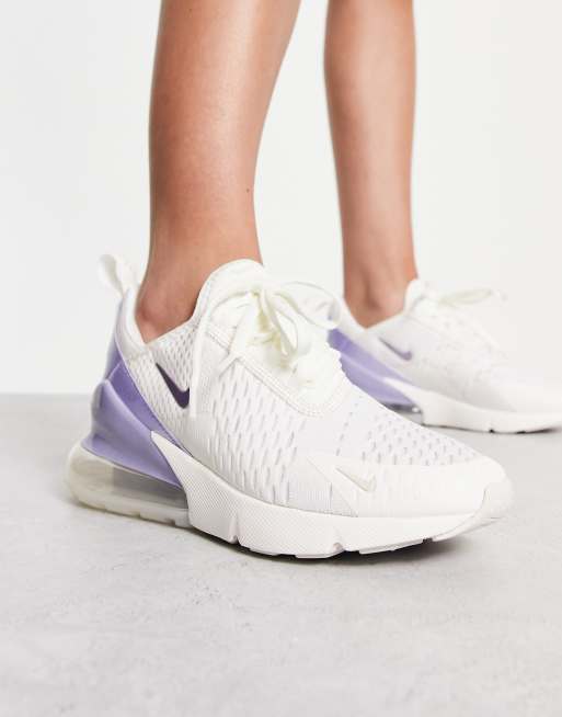 White and shop purple nike shoes