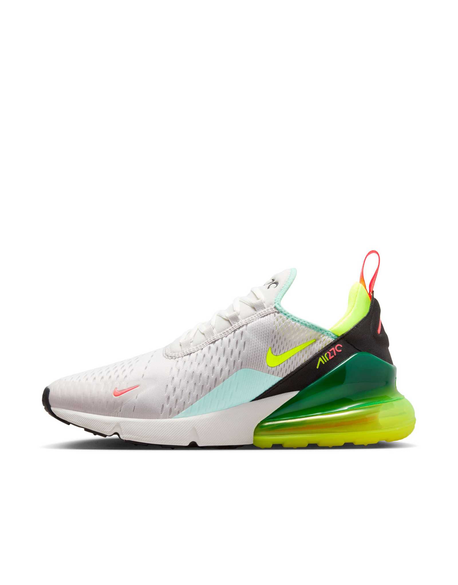Кроссовки Nike Air Max 270 белого и желтого цветов