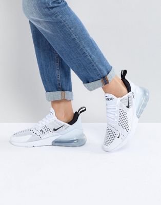 Nike Air Max 270 Sneakers In White | ASOS