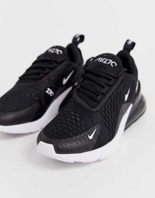 Nike - Air Max 270 - Sneakers in zwart en wit, 4 van 4