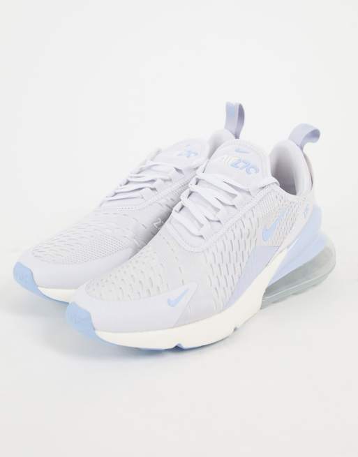 Nike Air Max 270 trainers in blue pastel ASOS