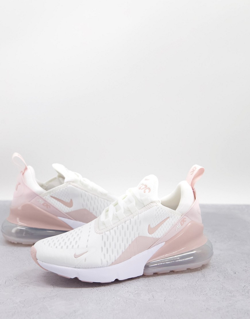 Nike Air Max 270 trainers in pink tones