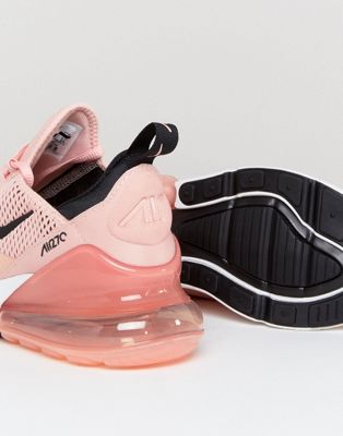nike 270s black and pink