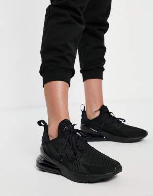 womens nike air black trainers