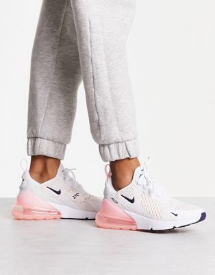 Nike Air Max 270 trainers in white and 