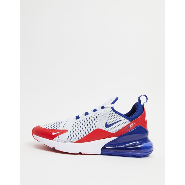 Nike air max 270 2024 red white and blue