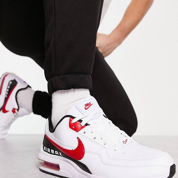 Nike Air Max 3 sneakers in white, and black ASOS