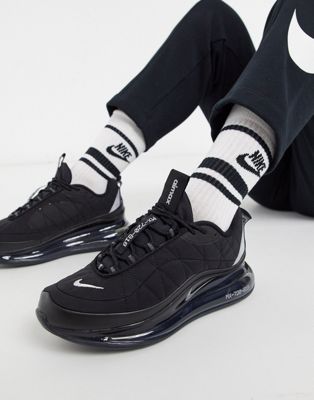 Nike Air Max 720 818 Black Sneakers | ASOS