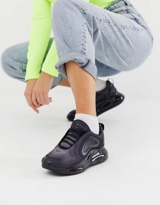 Nike Air Max 720 Baskets Noir ASOS