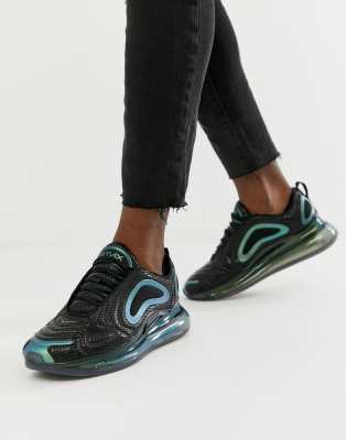 nike air max 720 trainers in black