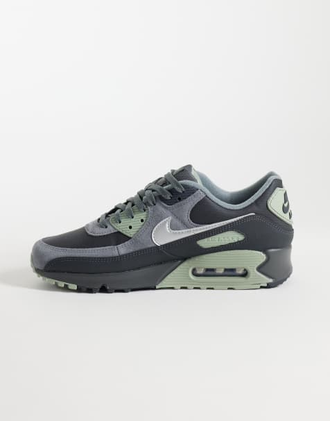 Nike Air Max 90 basket hiver gris et argent métallisé - view 1