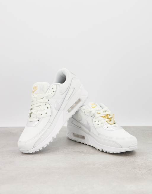 Nike - Air Max 90 - Baskets avec logo - Blanc | Nasscorp Nike - Air Max 90 - Baskets avec logo - Blanc | Nasscorp