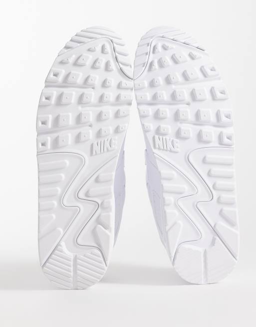 Nike - Air Max 90 - Baskets - Blanc et bleu, 5 de 5